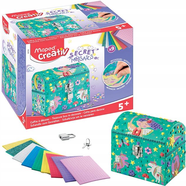 Мозаїка Maped Creative Таємна скринька для коштовностей (3154149070565) - зображення 5