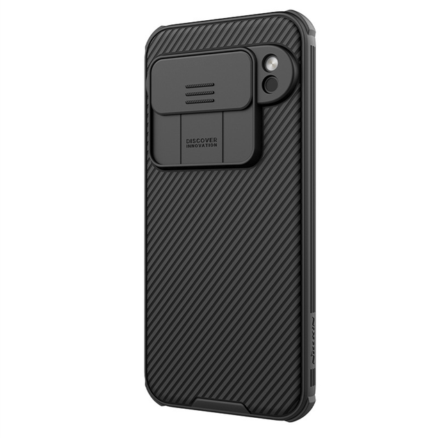Чохол бампер Nillkin CamShield Pro для Google Pixel 9 Pro Black - Фото 4 Чохол бампер Nillkin CamShield Pro для Google Pixel 9 Pro Black - зображення 4