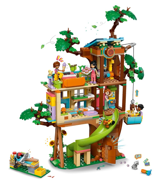 Zestaw klocków LEGO Friends Spotkanie w domku na Drzewie Przyjaźni 701 element (42652) - obraz 4