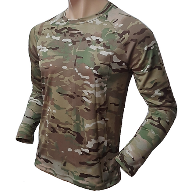 Футболка військова з довгим рукавом CoolMax FS Uniform 60 Multicam - изображение 2