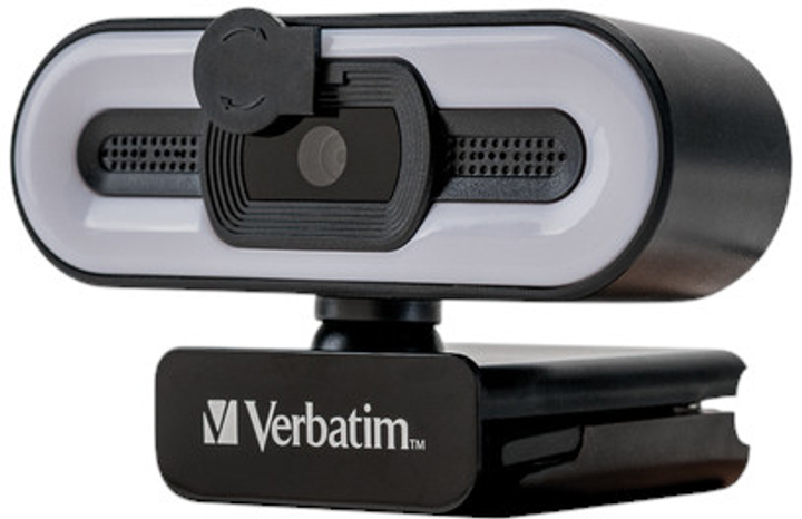Kamera internetowa Verbatim AWC-02 Full HD 1080P Black (49579) - obraz 4