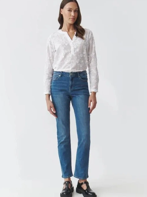 Bluzka damska Tatuum Relia T2501.044 36 Biała (5900142395314) - obraz 3