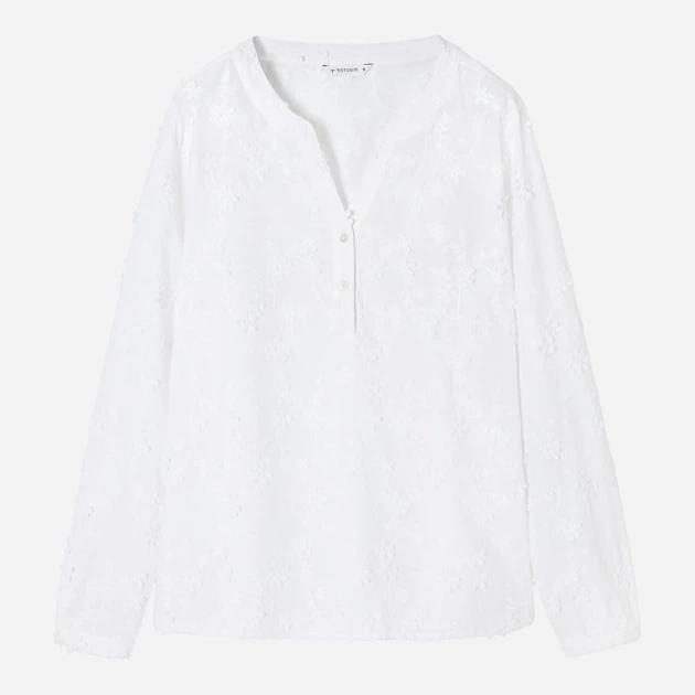 Bluzka damska Tatuum Relia T2501.044 36 Biała (5900142395314) - obraz 5