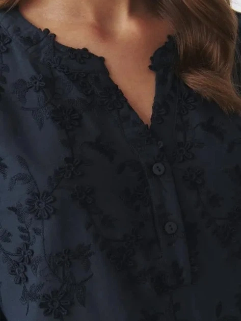 Bluzka damska Tatuum Relia T2501.044 38 Granatowa (5900142395390) - obraz 5