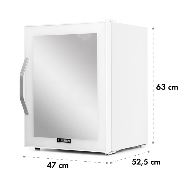 Холодильник для напоїв Klarstein Beersafe XL Quartz Мінібар для дому 60 літрів - зображення 2