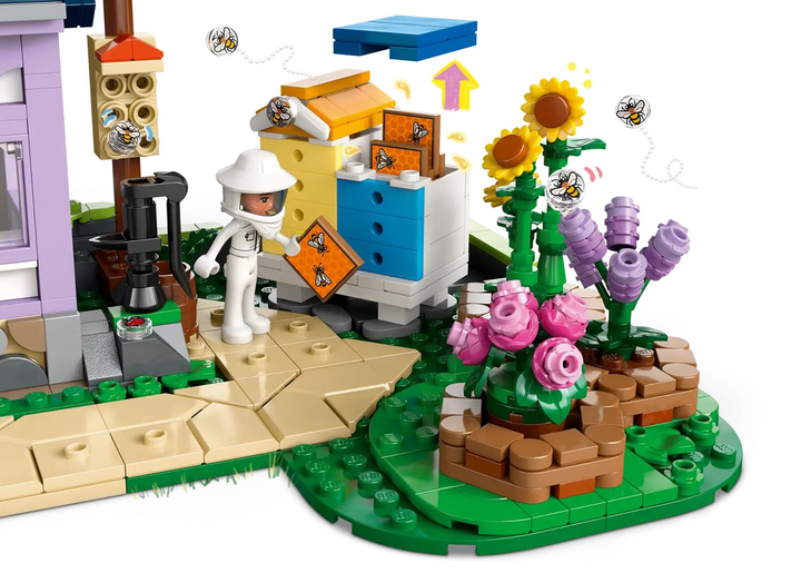 Конструктор LEGO Friends Бджолиний будинок і квітник 1161 елемент (42669) - зображення 5