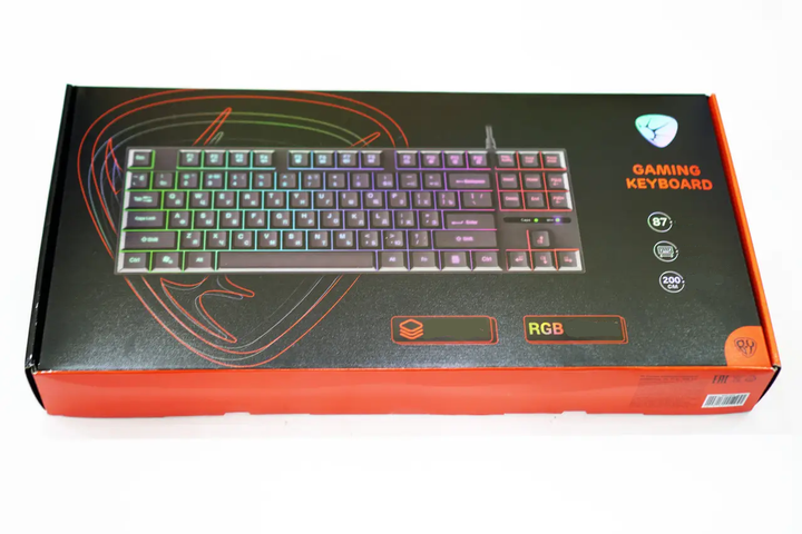 Клавіатура USB-ігрова з RGB-підсвіткою TCL 87 - Фото 6 Клавіатура USB-ігрова з RGB-підсвіткою TCL 87 - зображення 6