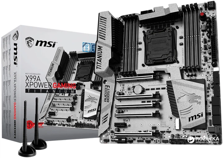 Материнская плата MSI X99A XPower Gaming Titanium (s2011-3, Intel X99, PCI-Ex16) - изображение 5