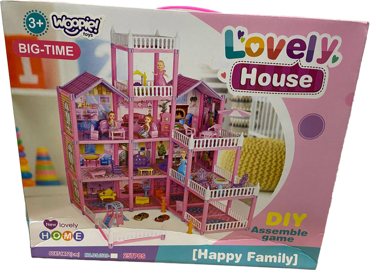 Ляльковий будиночок Woopie Lovely House (5904326949942) (955555907693731) - Уцінка - зображення 2