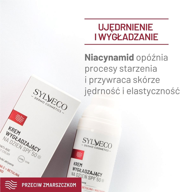 Крем для обличчя з SPF захистом Sylveco Dermo антивіковий 50 мл (5902249019858) - зображення 6