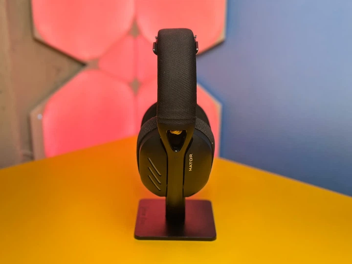 Ігрові навушники Hator Hyperpunk 2 Tri-mode Black HTA-855 (3906) Б/В [120806] - зображення 4