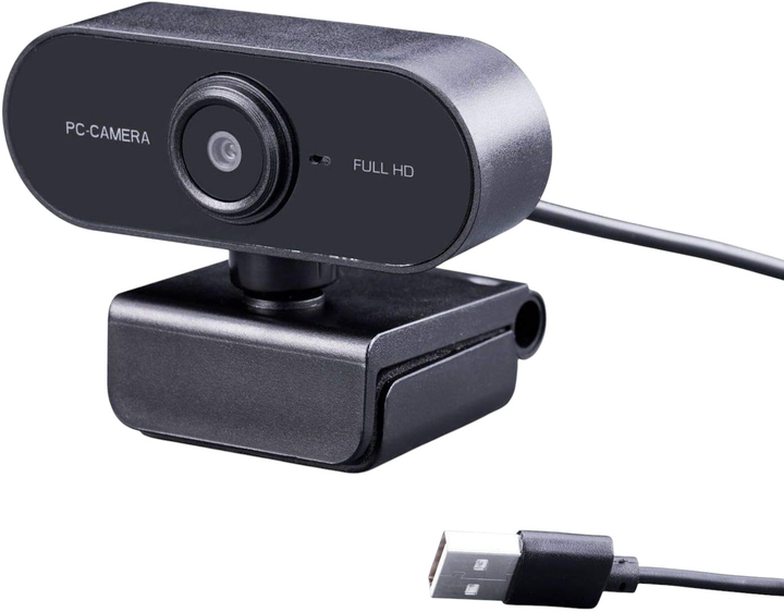 Kamera internetowa Midland W199 Full HD Black (C1476.01) - obraz 3