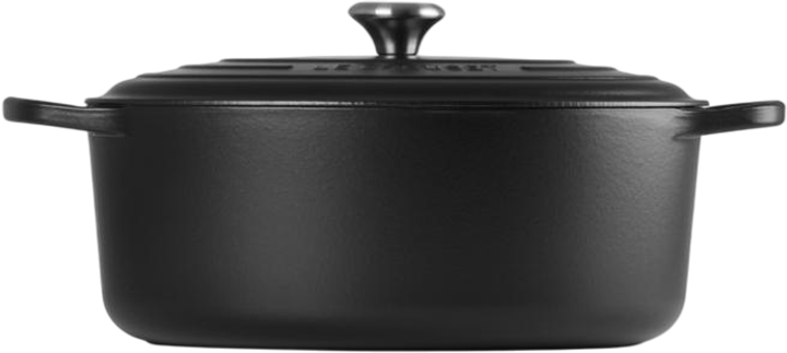 Гусятниця LeCreuset овальна чавунна чорна 35 см (0024147263272) - зображення 3