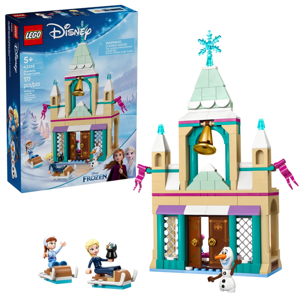 Zestaw klocków LEGO Disney Princess Kraina lodu Zamek w Arendelle 177 elementy (43265) - obraz 2