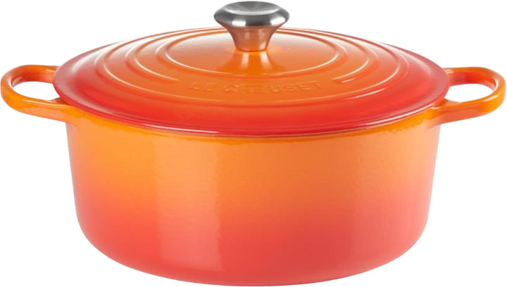 Каструля LeCreuset Signature кругла помаранчева 28 см (0024147261001) - зображення 1