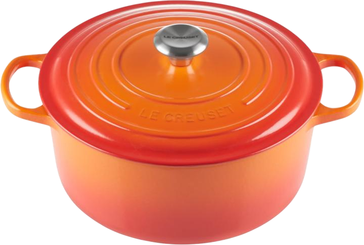 Каструля LeCreuset Signature кругла помаранчева 28 см (0024147261001) - зображення 3
