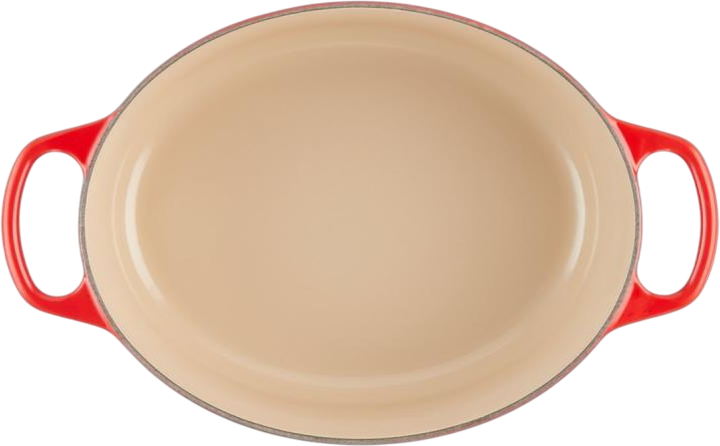 Гусятниця LeCreuset овальна чавунна вишнева 31 см (0024147263166) - зображення 4