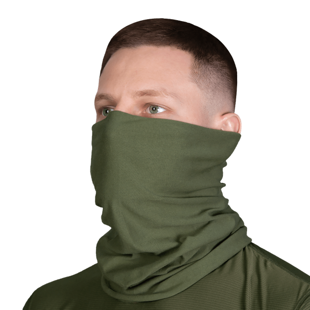 Шарф-труба Eco 100% Cotton Olive (812) - зображення 2