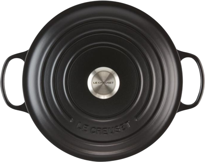 Каструля LeCreuset Signature кругла чорна 26 см (0024147260905) - зображення 4