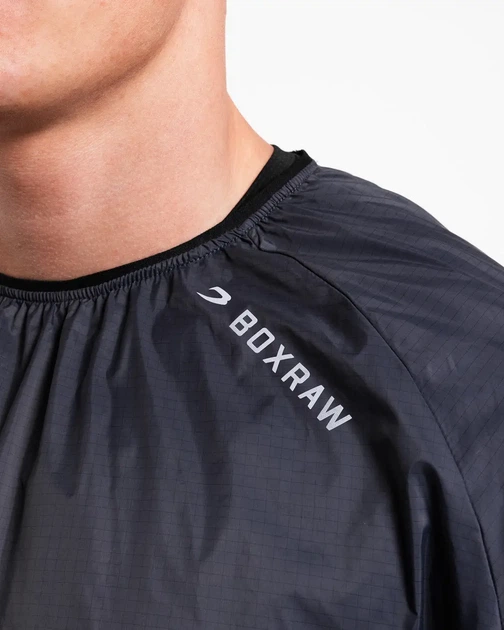 Вітровка BOXRAW Genaro Windbreaker Crew XS Темно-сіра - изображение 9
