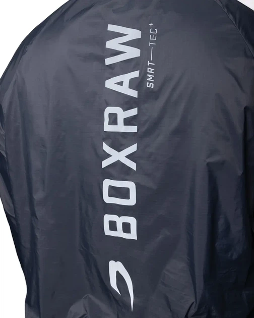 Вітровка BOXRAW Genaro Windbreaker Crew XS Темно-сіра - изображение 10