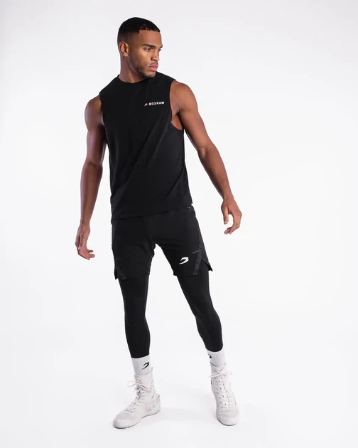 Майка BOXRAW We Don't Play Boxing Oversized L Чорна - зображення 7