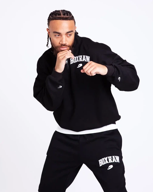 Кофта BOXRAW East Street 1/4 Zip XL Чорна - изображение 6