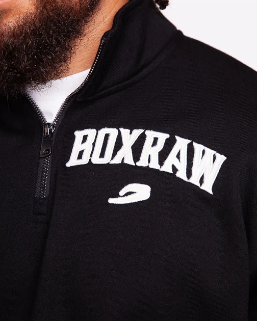 Кофта BOXRAW East Street 1/4 Zip XL Чорна - изображение 7