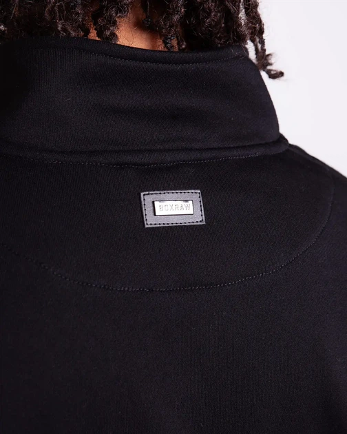 Кофта BOXRAW East Street 1/4 Zip XL Чорна - изображение 9
