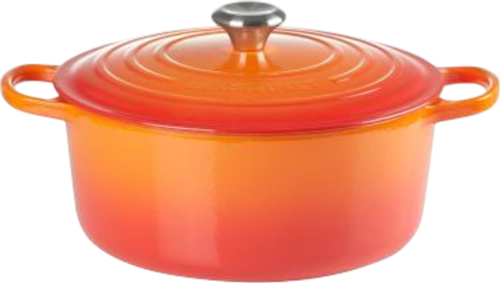 Каструля LeCreuset Signature кругла помаранчева 26 см (0024147260929) - зображення 2