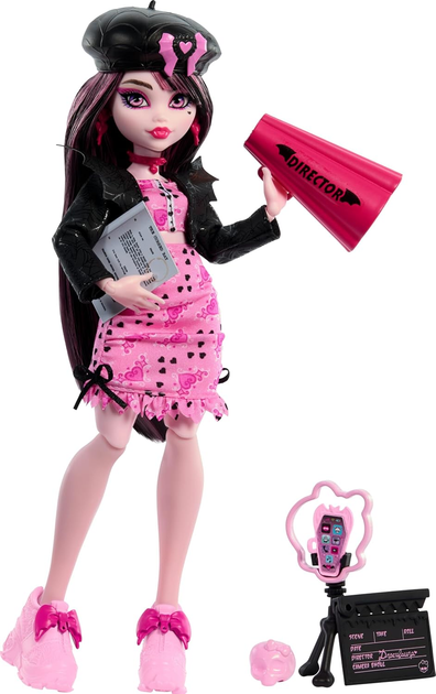 Лялька Монстер Хай Дракулаура Кіноклуб Книга страху Monster High ...