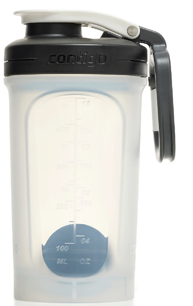 Шейкер Contigo Go Fit Shake & Go 2.0 590 ml Salt (840276163845) - зображення 1