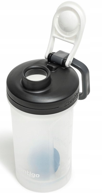 Shaker Contigo Go Fit Shake & Go 2.0 590 ml Salt (840276163845) - obraz 5