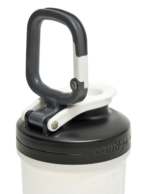 Shaker Contigo Go Fit Shake & Go 2.0 590 ml Salt (840276163845) - obraz 6