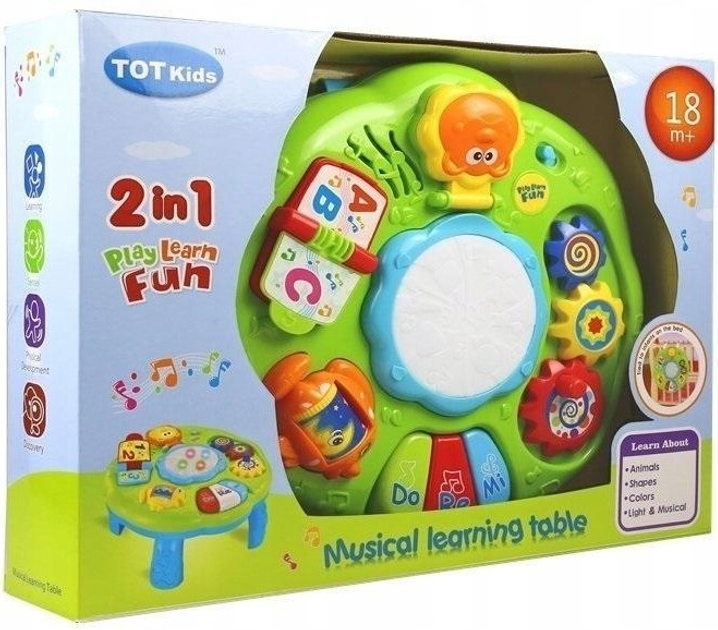 Розвивальний столик LEAN Toys для малюка (5905884456927) - зображення 6