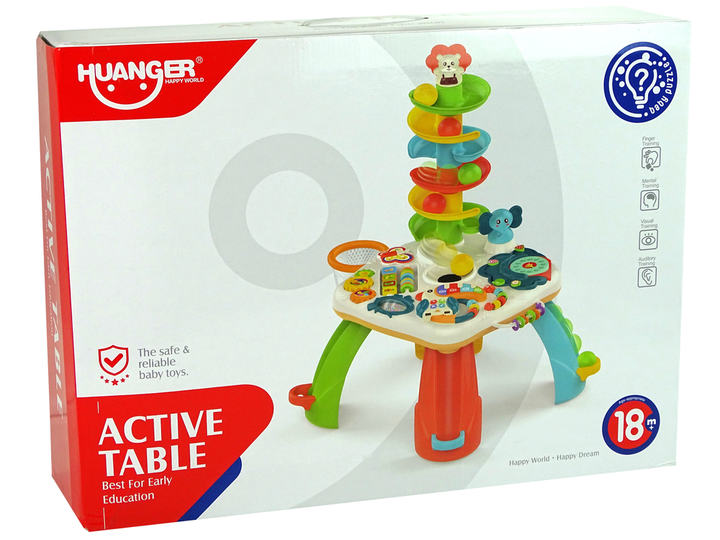 Розвивальний столик LEAN Toys кулькова гірка (5904204754552) - зображення 5