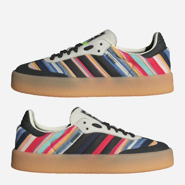 Sneakersy damskie na platformie adidas Originals Samba x KSENIASCHNAIDER ID0444 (4.5UK) 37.5 Wielokolorowe (4066759436558) (955555905813984) - Outlet - obraz 5