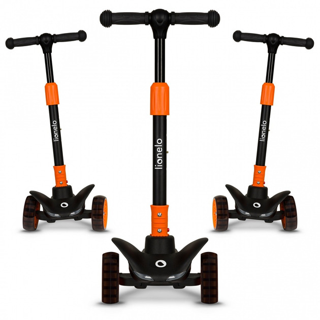 Самокат Lionelo Timmy Orange Black Триколісний (5903771705066) (955555905915805) - Уцінка - зображення 15