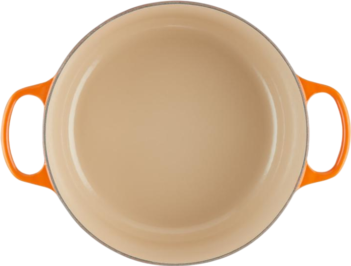 Garnek LeCreuset Signature okrągły pomarańczowy 20 cm (0024147263999) - obraz 5