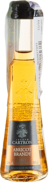 Ликер Joseph Cartron Abricot Brandy 0.03 л 25% (2122223222231) - изображение 1