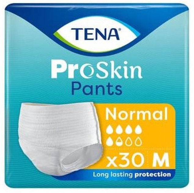 Pieluchomajtki dla dorosłych Tena Pants ProSkin Normal M 30 szt (7322542135709) - obraz 1