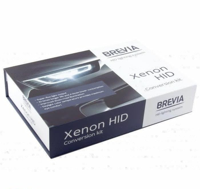 Комплект ксенона Brevia HB4 6000К+ Super Slim Canbus STM00835 - изображение 2
