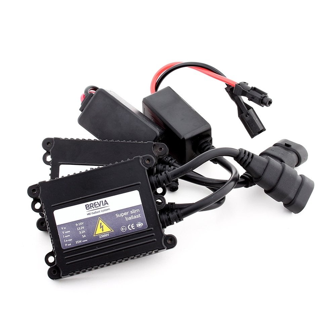 Комплект ксенона Brevia Н4 6000К + Super Slim Ballast STM00862 - изображение 2