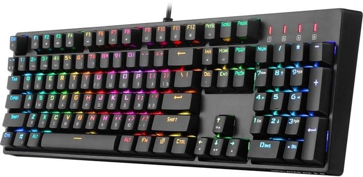 Клавіатура 1stPlayer DK5.0 RGB Outemu USB Blue Black (DK5.0 Blue Switch) - Фото 5 Клавіатура 1stPlayer DK5.0 RGB Outemu USB Blue Black (DK5.0 Blue Switch) - изображение 5