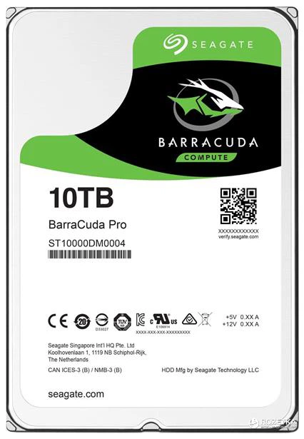Жесткий диск Seagate BarraCuda Pro HDD 10TB 7200rpm 256MB
