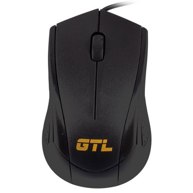Мышь GTL M232 Black, Optical, USB, 1000 dpi - изображение 1