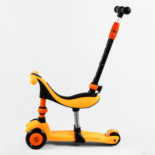 Самокат-велобег 3в1 32х14х61-75 см Best Scooter Оранжевый 000231685 