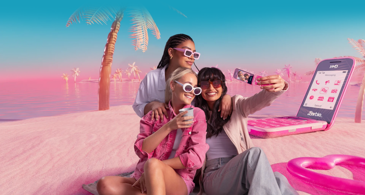 Телефон HMD Barbie Phone розовый - изображение 8