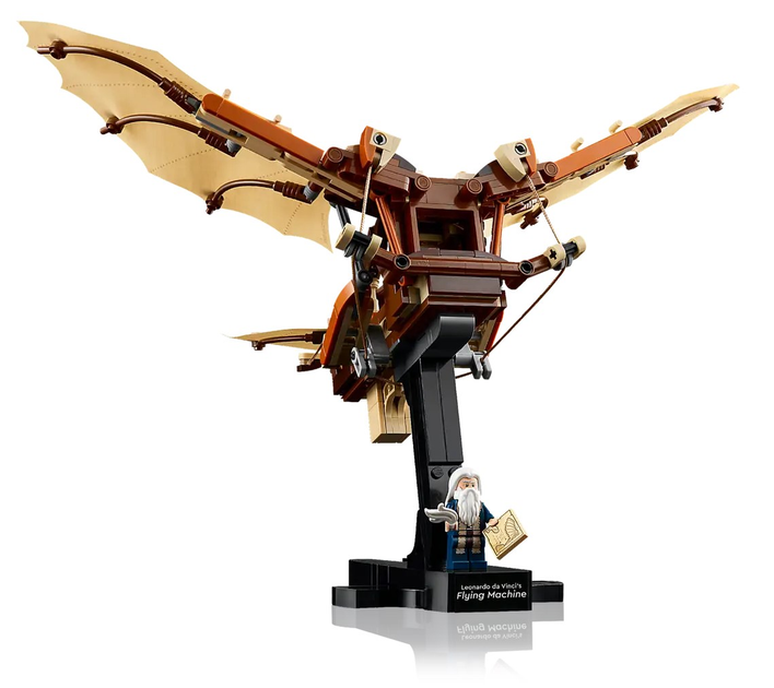 Zestaw klocków LEGO Icons Maszyna latająca Leonarda da Vinci 493 elementy (10363) - obraz 4