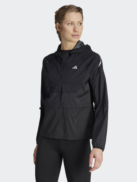 Спортивна вітрівка для бігу з капюшоном жіноча Adidas